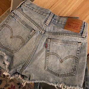 Levi’s denim shorts